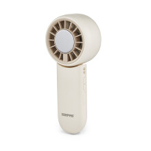 (Pink) GEEPAS Rechargeable Fan | Mini Foldable Portable USB Fan for Travel Camping Office Outdoor Women Men