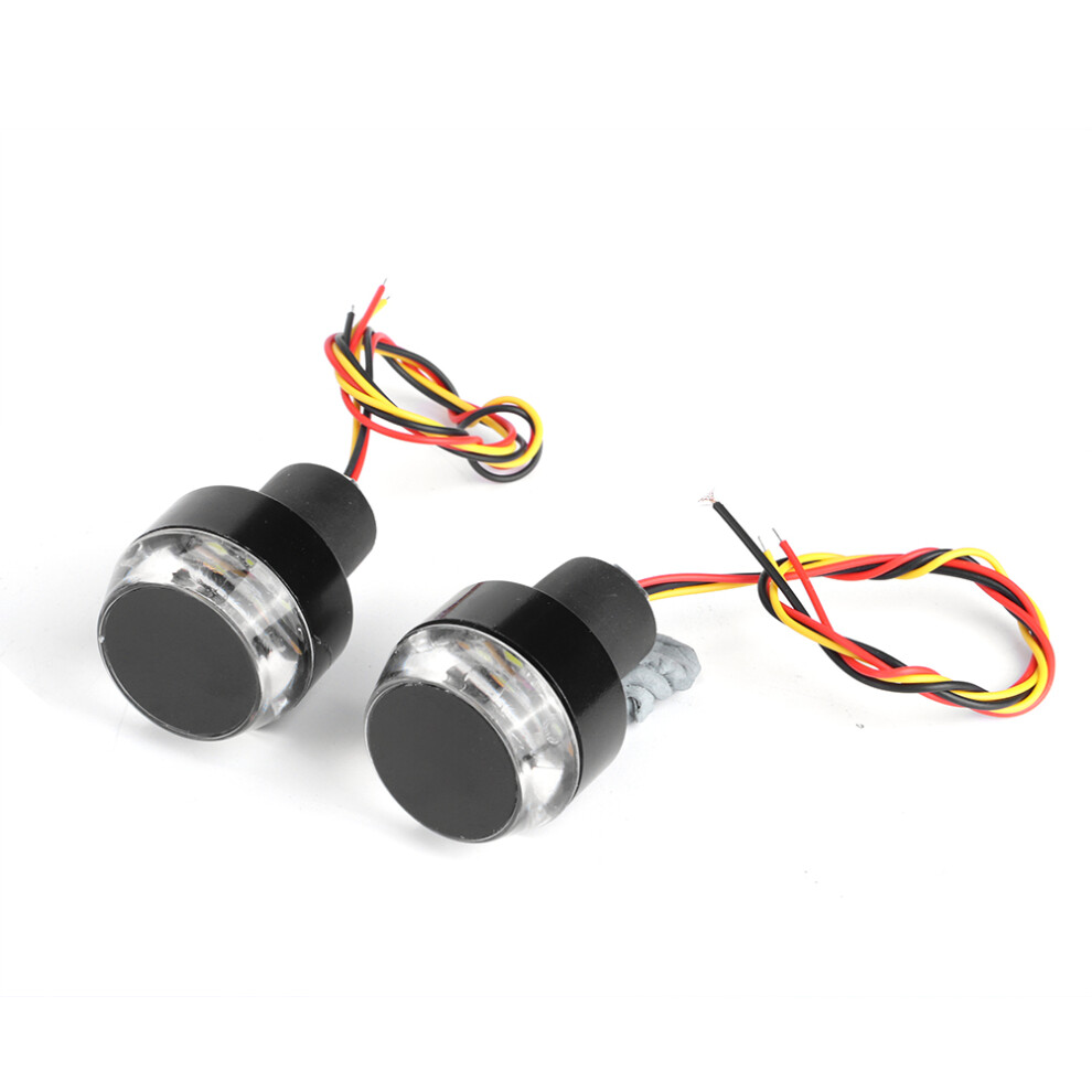 2Pcs Motorcycle Handlebar Led Turn Signal Side Marker 3W 12V Light 3391340983724