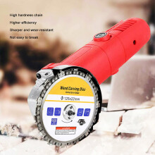 5 Inch Carbide Chain Saw Disc Angle Grinder Blade for Wood/Plastic