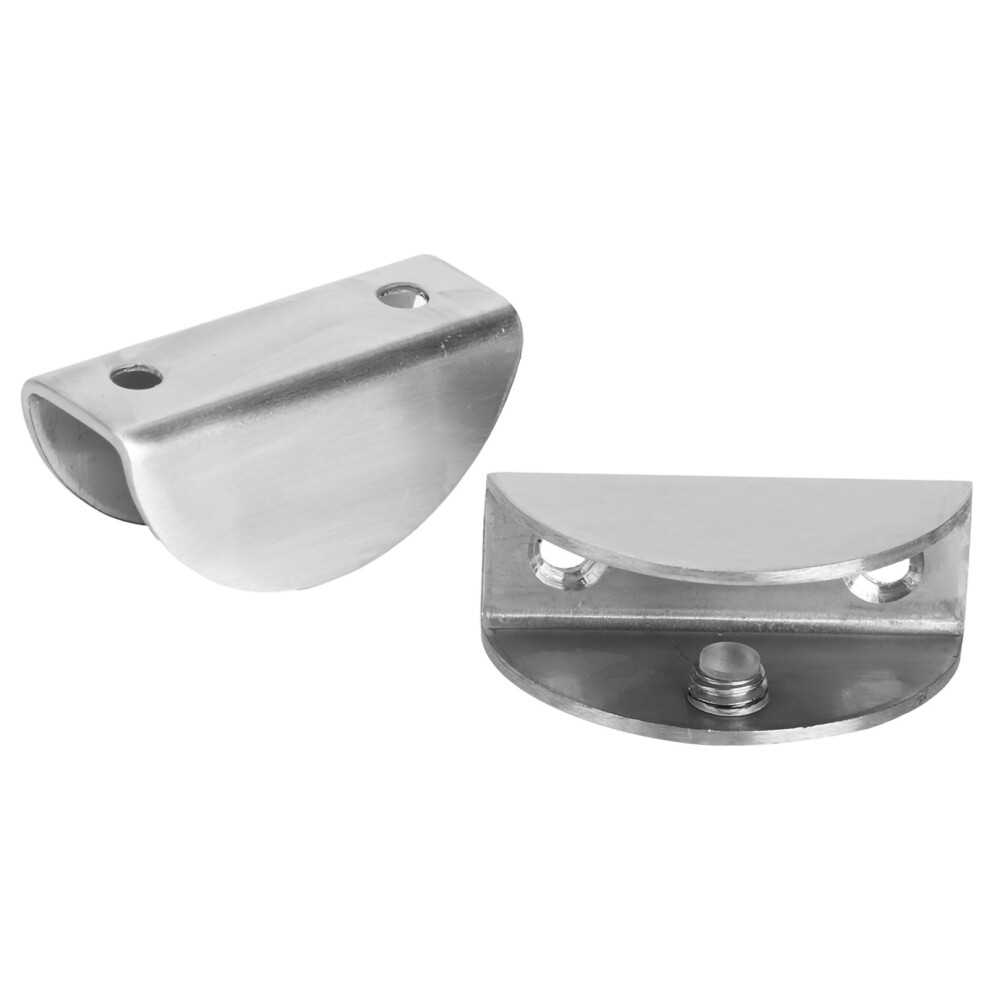 6Pcs Stainless Steel Glass Clamp Brackets For Panel Fixing And Home Use 5001340986806