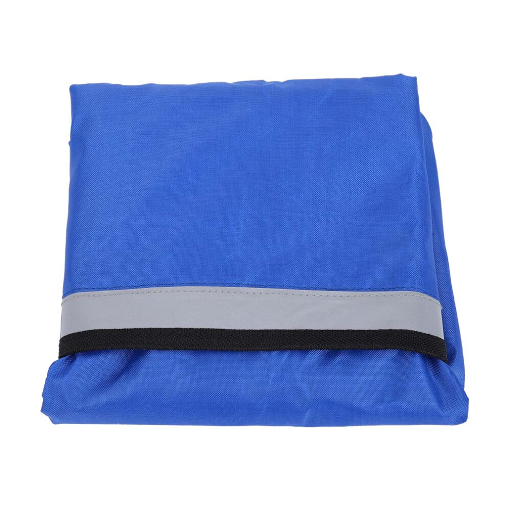 Blue Hanging Waterproof Storage Bag For Wheelchair Walker Mobility Aids