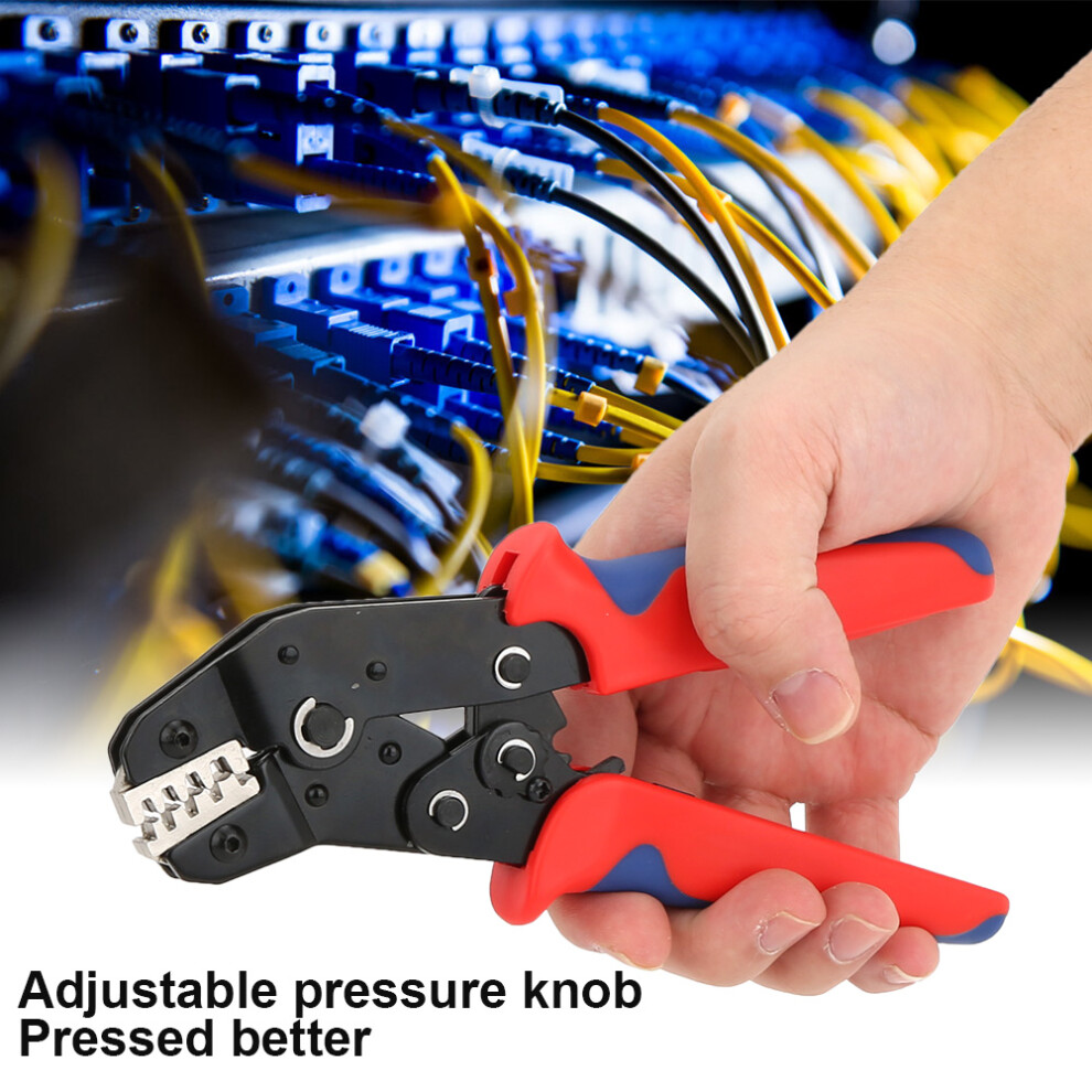 Adjustable Crimping Pliers 0.25-1.5Mmâ² | Electrician Hand Tool 190X75mm 6901340991796