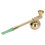 Dual Purpose Brass Water Smoke Pipe Portable Mini Filter Model 108 7