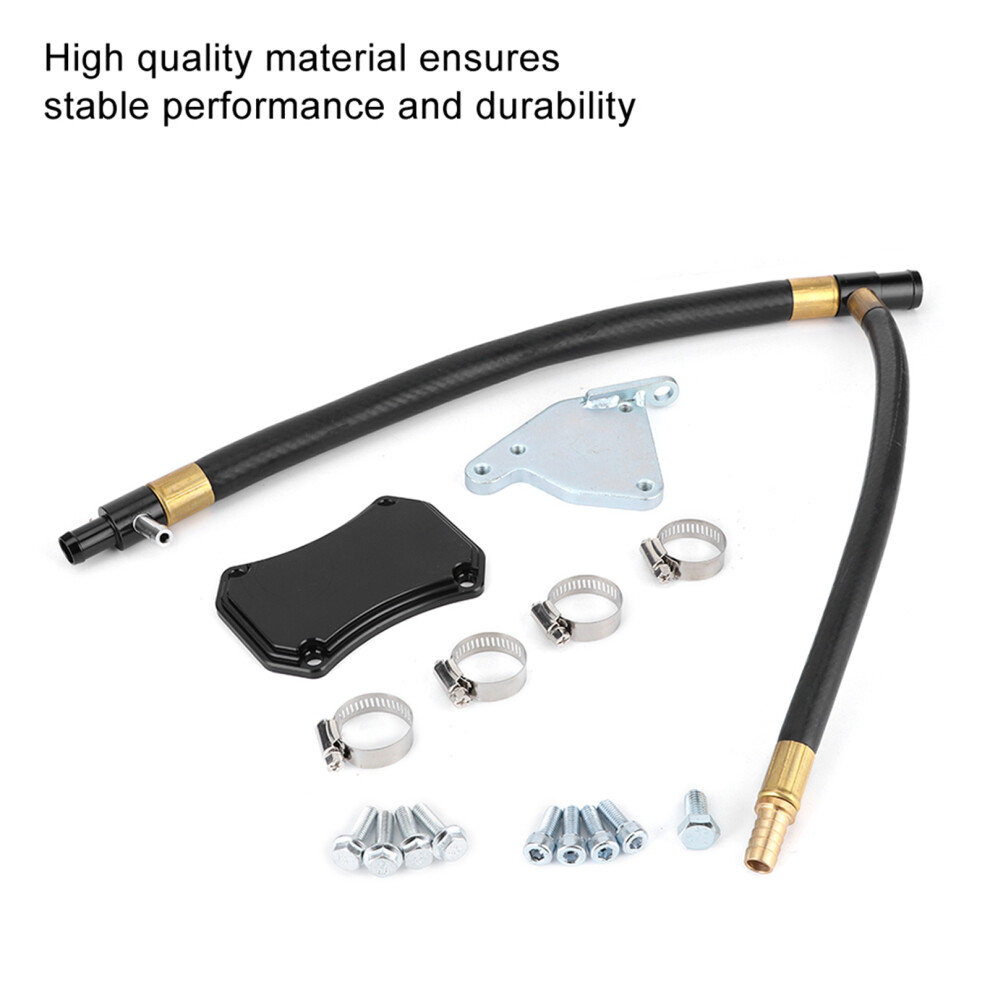 Duramax 6.6L Egr Cooler Delete Kit For 2011-2015 Turbo Diesel 7901340993232