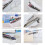 Mini Handheld Electric Sewing Machine Portable Cordless 21x6.5x3.5cm White 6