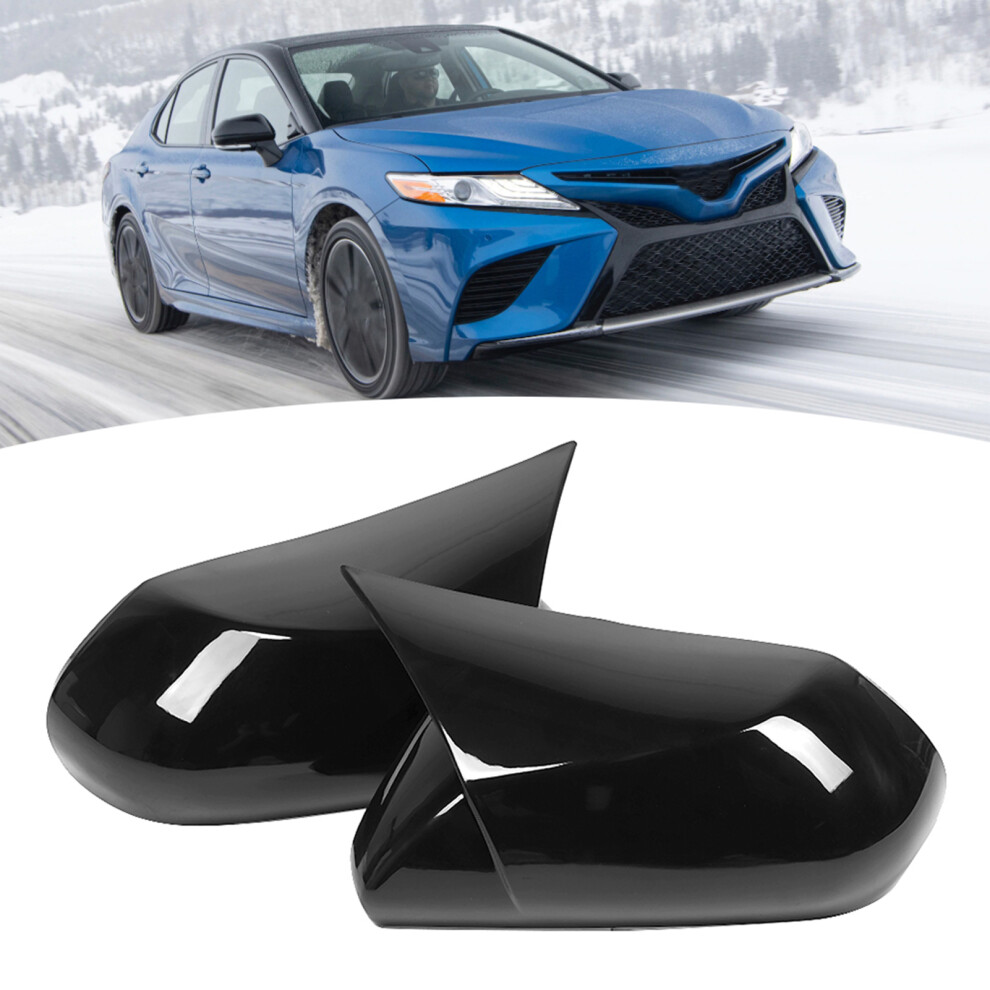 Upgrade Your Camry XV70  with Glossy Black Mirror Caps-image-OPC-PJM9SH2-NEW