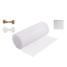 Kit de malla de postes de musgo de plástico para monstera, estaca de musgo con riego automático (DIY)