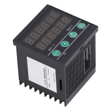 BERM Temporizador LED con contador de 6 dígitos 72x72mm 100-240VAC