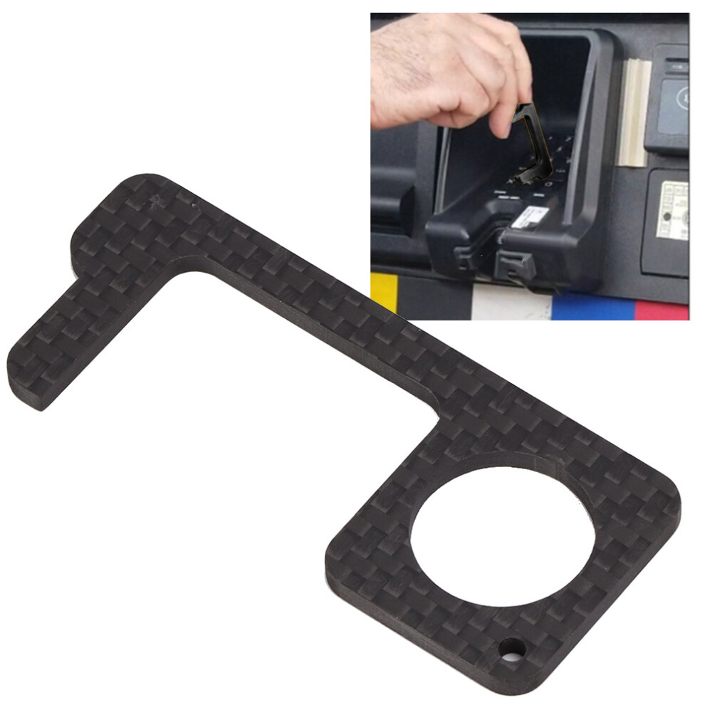 Contactless Door Opener Key #1-3 Brass/Plastic, Portable Elevator Button 7661340996717