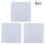 3PCS Translucent Non-slip Cutting Mats 8x8cm Crafts Collection 2