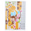 4Pcs Giraffe Kids Wall Sticker Removable Height Chart 60-180cm 4