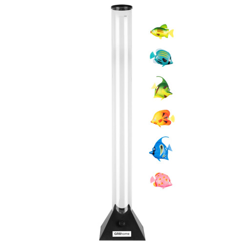 Gr8 Home 90cm Fish Lamp Bubble Light Colour Changing LED Water Aquarium 2