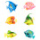 Gr8 Home 90cm Fish Lamp Bubble Light Colour Changing LED Water Aquarium 5