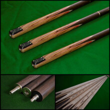57" Handmade Rare Andiroba & Brazilian Cherry 3/4 Snooker Cue