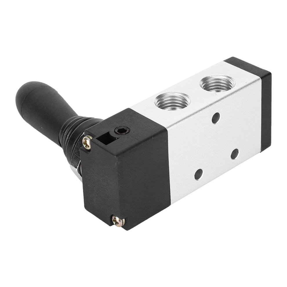 Two Position Five Way Aluminum Lever Valve Mechanical G 1/4 Size 4H210-06G 9371341006855