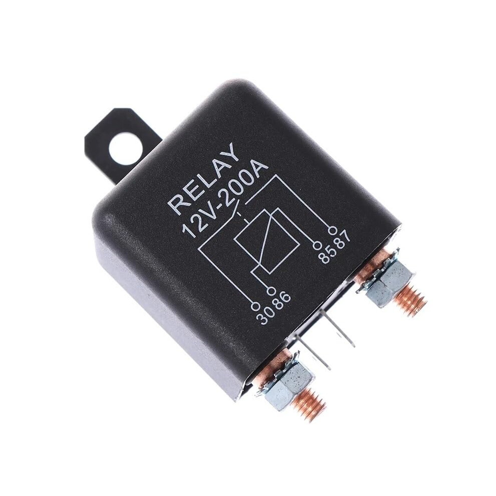 High Current Relay 200A 12V 4P Automotive Starting Relay For Heavy Duty Car Applications 6276012452609