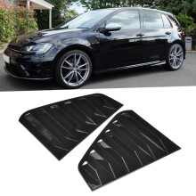 Glossy Black Side Window Louver Vent for R Mk7/Mk7.5 2013-2020