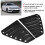 Glossy Black Side Window Louver Vent for R Mk7/Mk7.5 2013-2020 9