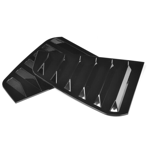 Glossy Black Side Window Louver Vent for R Mk7/Mk7.5 2013-2020 2