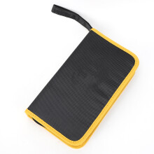 RTG-86 Small Toolkit Bag, Oxford Cloth, Portable, Black/Yellow