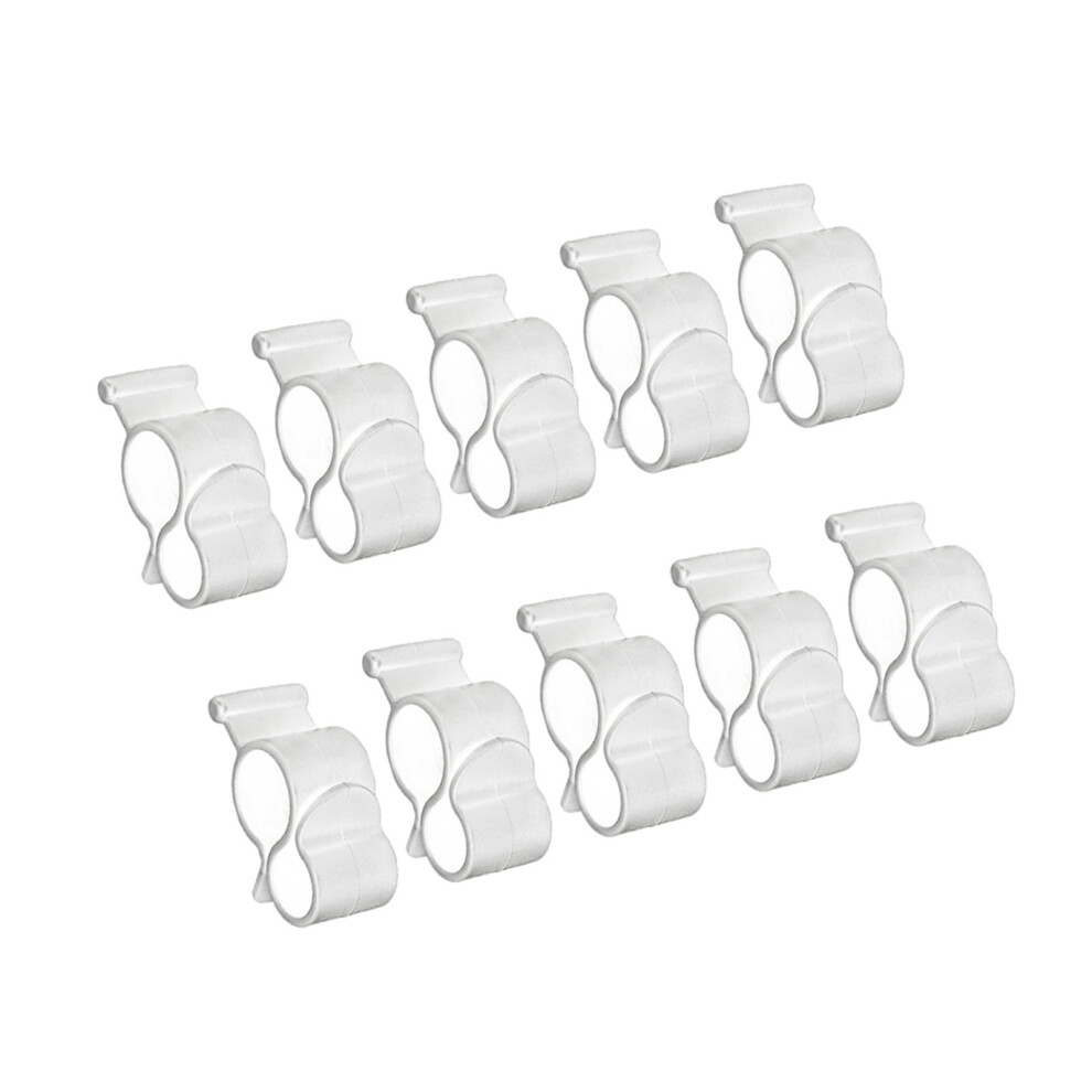 (white, 10 pcs) Awning Clips Travel Slides into Awning Channel Party Light Holder-image-OPC-PJM9VZB-NEW
