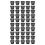 50 Pcs Square Hydroponics Net Pots, PP, 43x43mm Top, Black 2