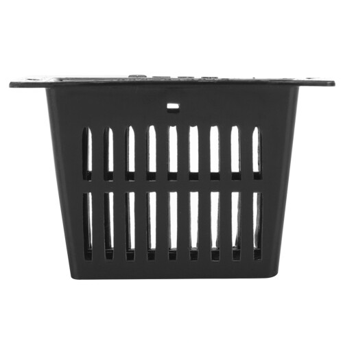50 Pcs Square Hydroponics Net Pots, PP, 43x43mm Top, Black 2