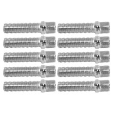 High Strength 20pcs Wheel Stud Adapter 58mm M14x1.25-M12x1.5 Zinc-Plated