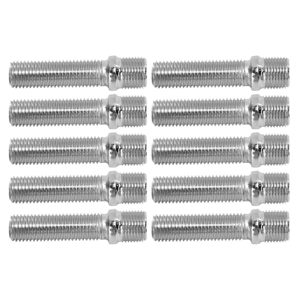 High Strength 20Pcs Wheel Stud Adapter 58Mm M14x1.25-M12x1.5 Zinc-Plated 7621341010973