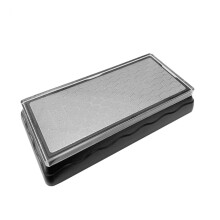 Dual-Sided Diamond Sharpening Stone 600/1200 Grit with Non-Slip Base for Outdoor Kitchen Knives and Garden Tools