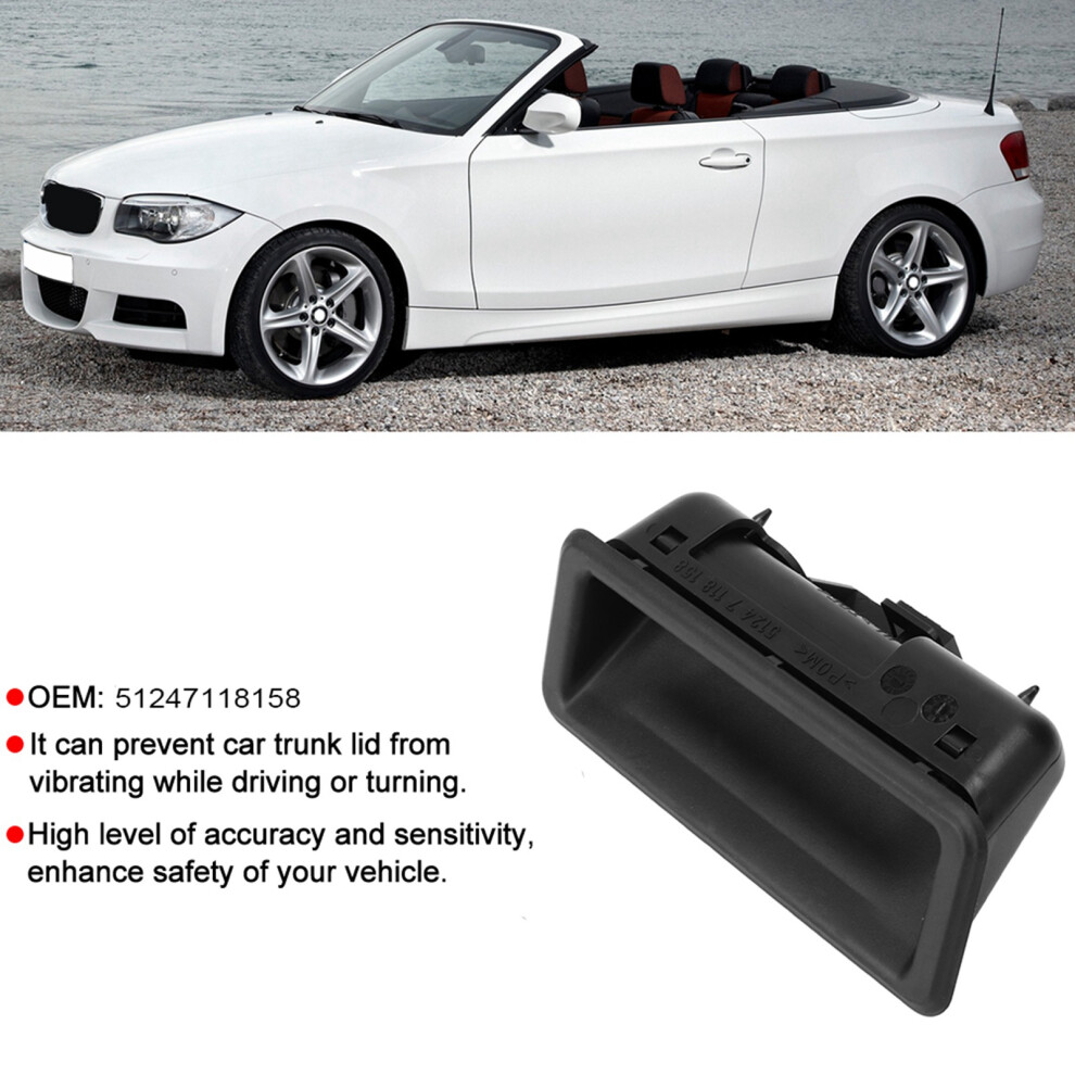 Car Boot Trunk Handle Switch For Bmw E60 E61 E82 E88 E90 E91 E92 E93 Black 4031341011796