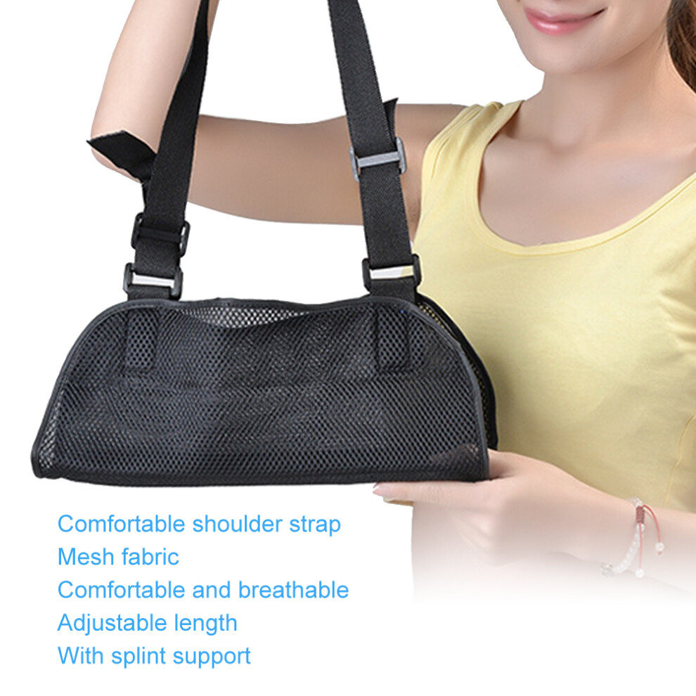 Adjustable Mesh Forearm Sling Support Unisex Breathable Fracture Brace