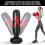5.2ft Inflatable PVC Boxing Bag, Durable Heavy Punching Target 5