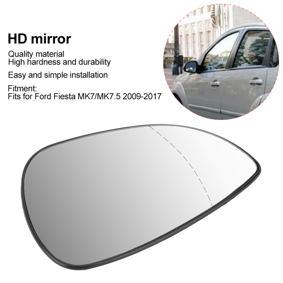 Electric Heated Door Wing Mirror Glass For Ford Fiesta Mk7/Mk7.5 2009-2017 9441341021902
