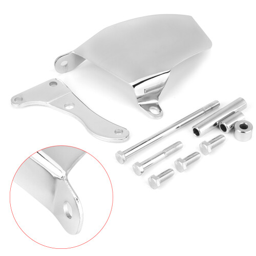 Premium Electroplated Alternator Bracket for Chevy 350 with LWP
