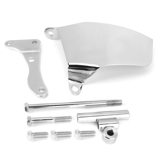 Premium Electroplated Alternator Bracket for Chevy 350 with LWP 1