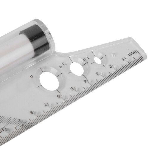 Drafting.Made Easy: Durable PVC Parallel Roll Ruler with Accurate Measurements