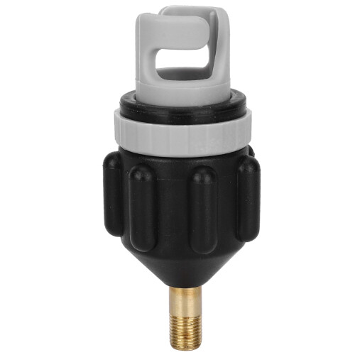 Black 2Pcs Air Pump Adapters for Inflatable Boats - Durable 2