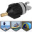 Black 2Pcs Air Pump Adapters for Inflatable Boats - Durable 6