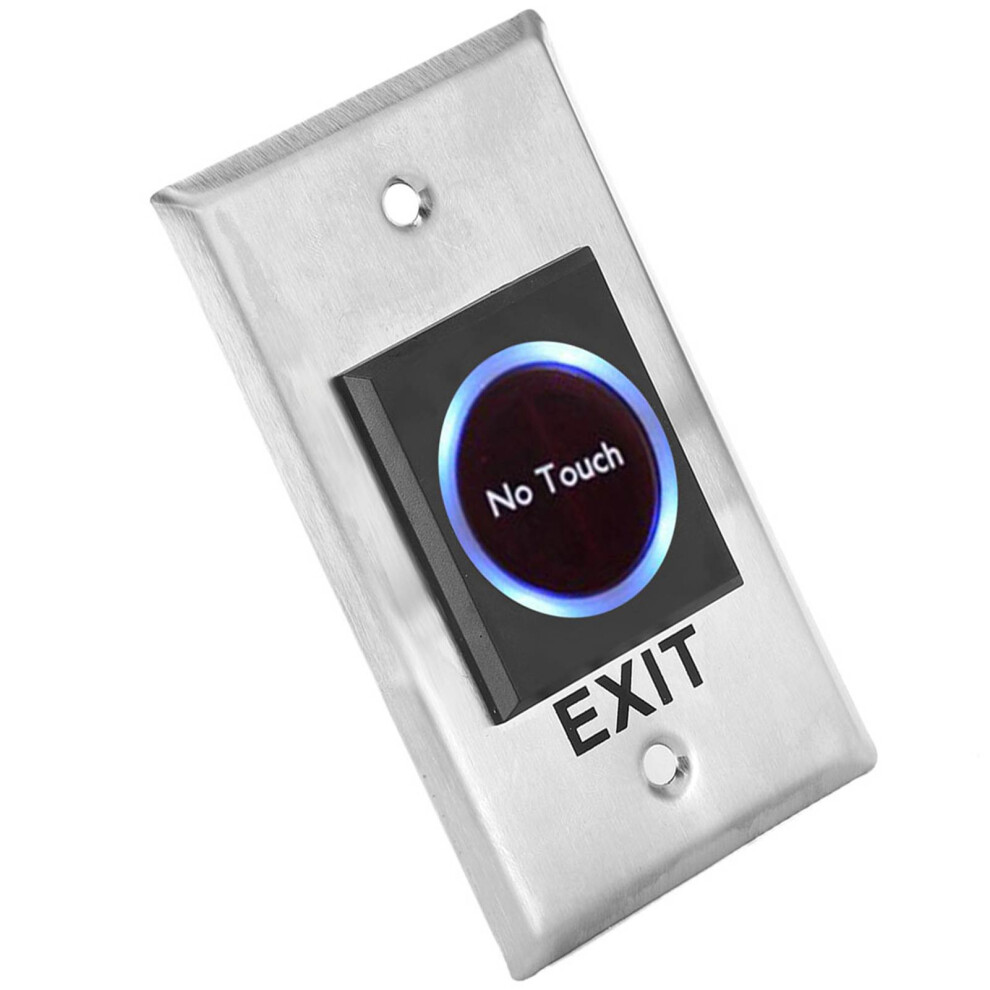 Infrared Sensor Exit Button Touch-Free With Blue/Red Light For Doors 4971341022890