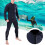 SLINX Fleece Lining Neoprene Jacket Scuba Diving 6
