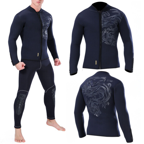 SLINX Fleece Lining Neoprene Jacket Scuba Diving 1