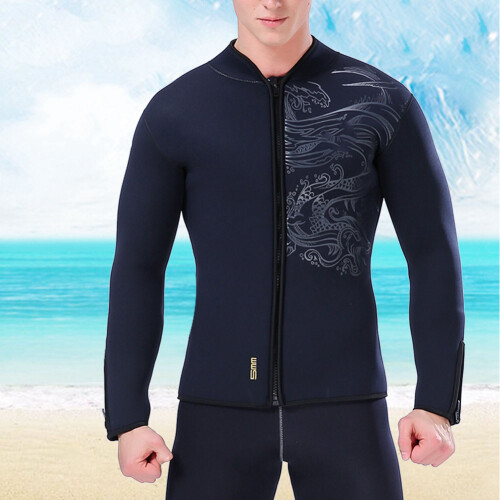 SLINX Fleece Lining Neoprene Jacket Scuba Diving 2