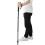 Comfortable Black Walking Stick with Non-Slip Handle Adjustable Wristband 10
