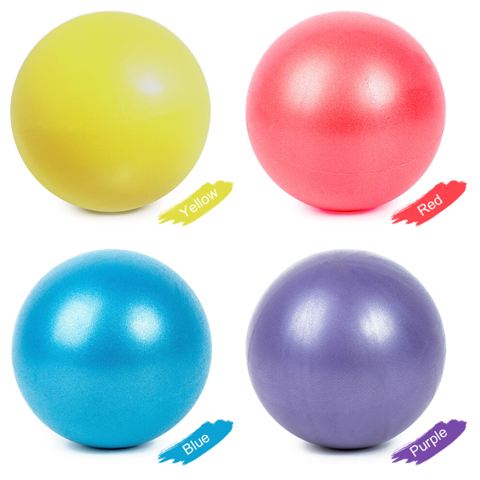 Mini 25cm Stability Ball for Pilates Yoga & Core Training - BPA-Free