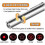Laser Pointer, Usb Rechargeable, Red Laser Light 5 Switchable Modes, Blue Light And Flashlight, Inte 5