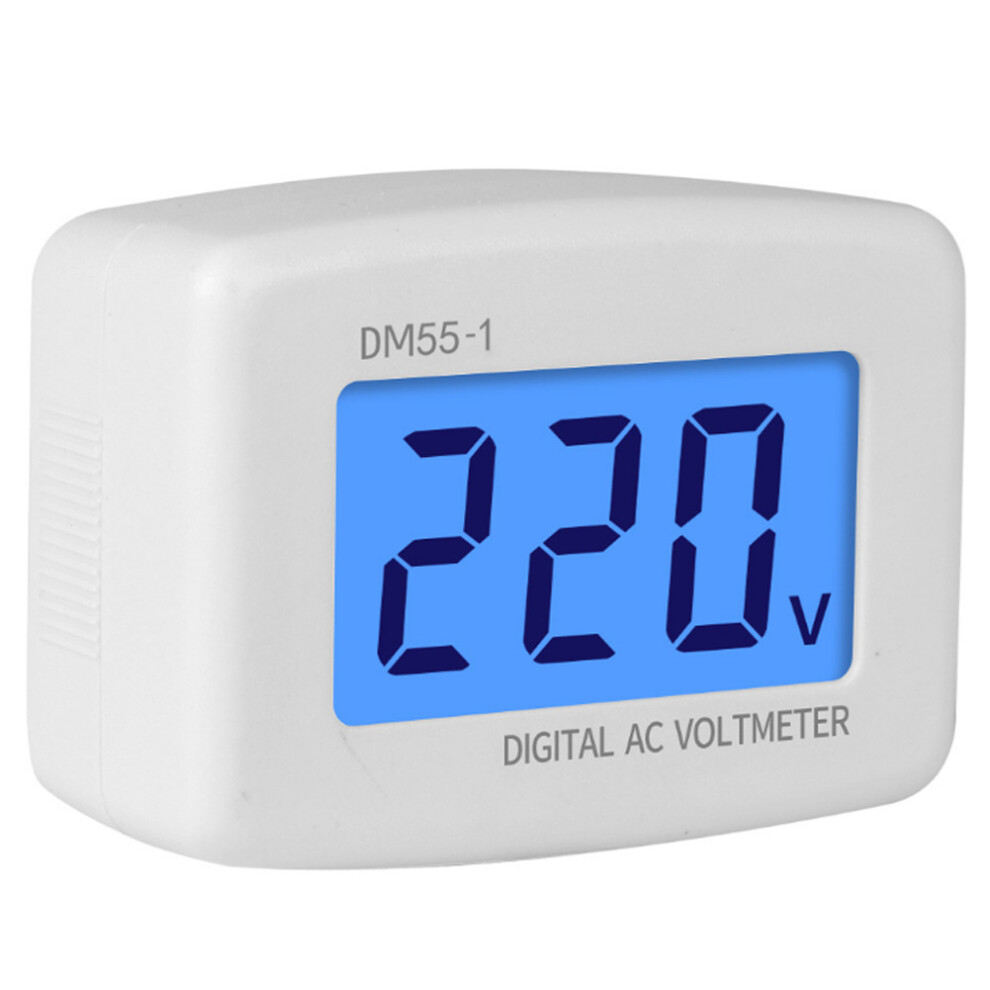 Dm55-1 Digital Ac Voltmeter, High Accuracy Household 50Hz 8351341025668