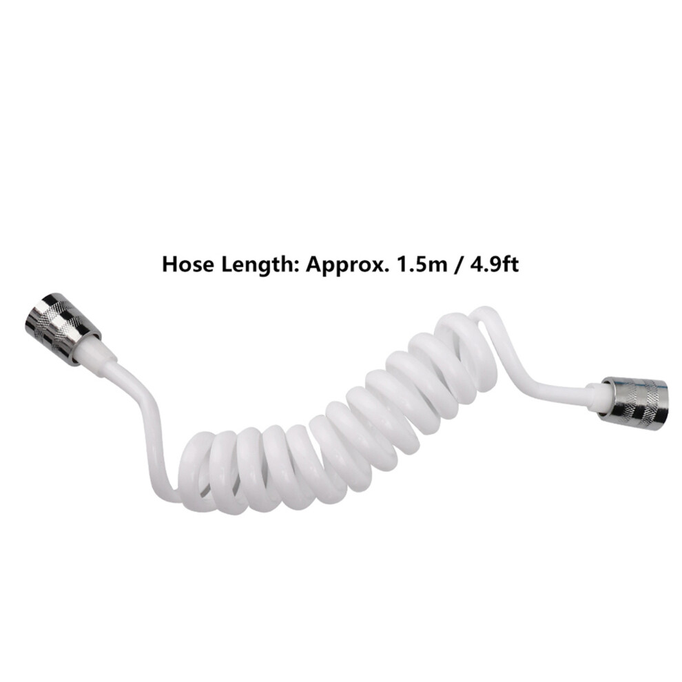 G1/2In Double Mode Handheld Shower Head Kit, Abs, 1.5M Hose 8781341026325