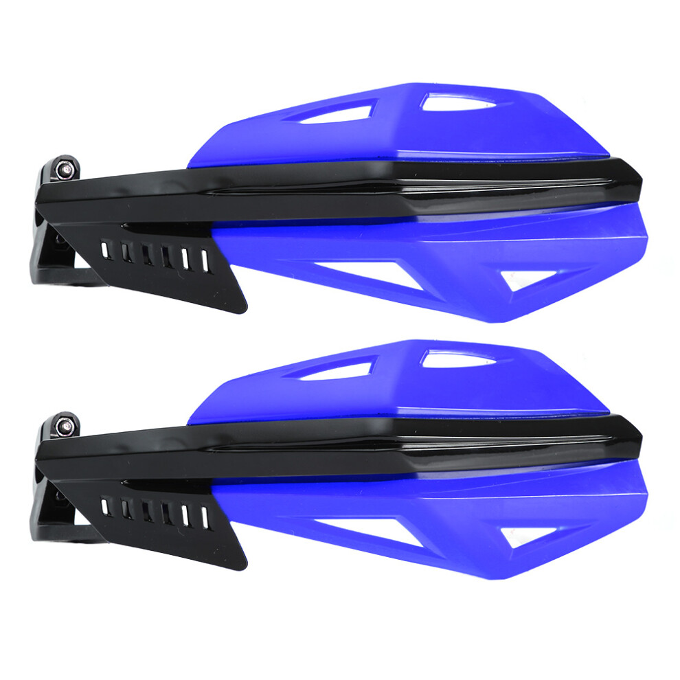 Stylish Abs Hand Guards 22Mm Universal For Scooters & Bikes Blue 9491341026711