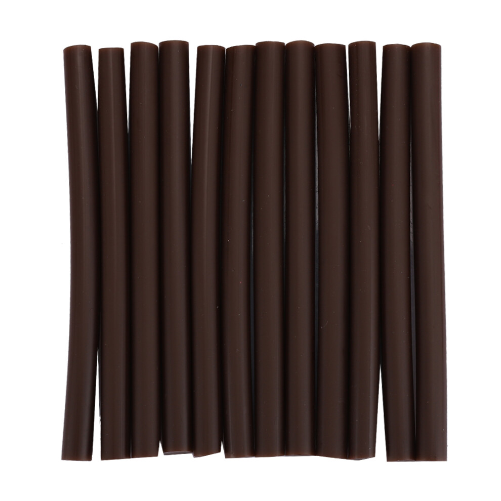 Unisex 12 Pcs Hair Extensions Glue Sticks Professional High Bond 7.2Mm Size